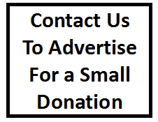 Your advert here for a small donation - contact us